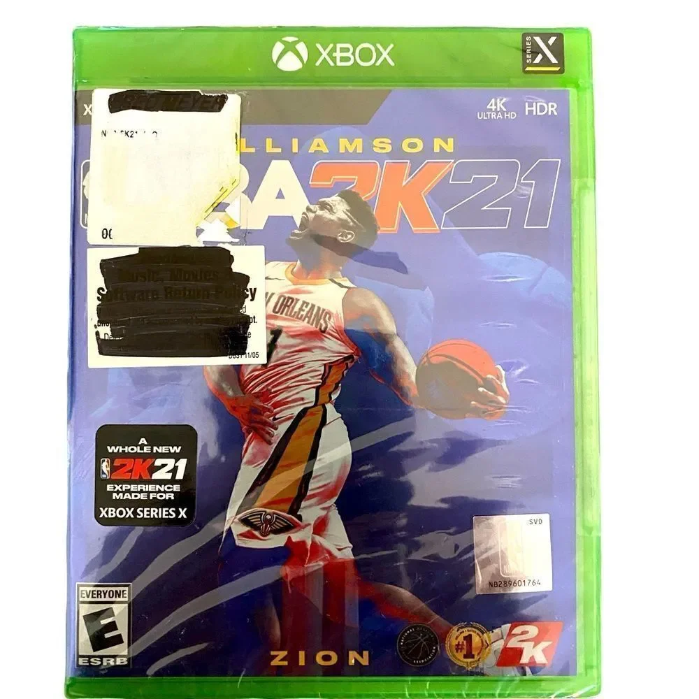 NWT- XBox NBA 2K 21 Video Game
